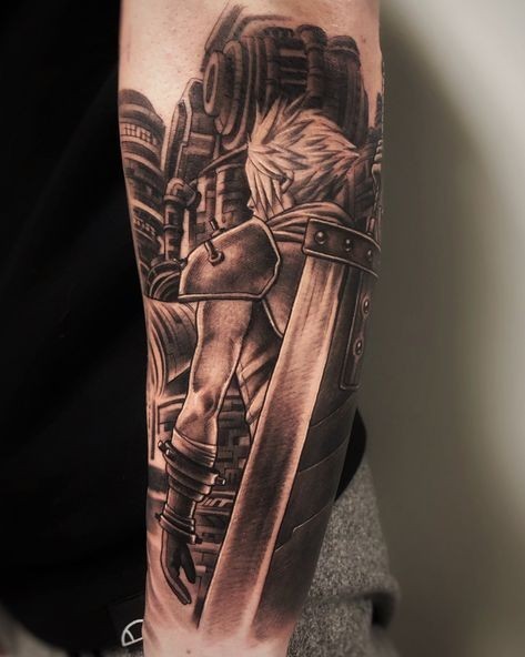 unique matching final fantasy tattoo ideas