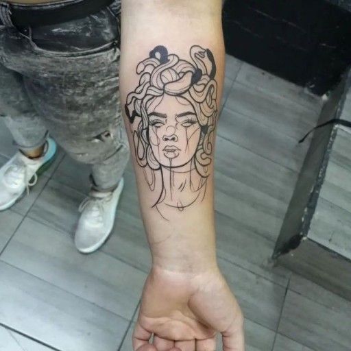 unique medusa tattoo designs