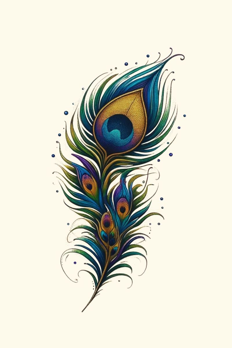 unique peacock tattoo concepts