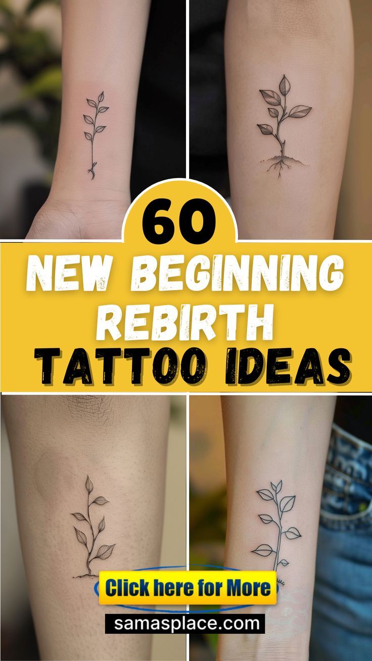 unique rebirth tattoo ideas designs