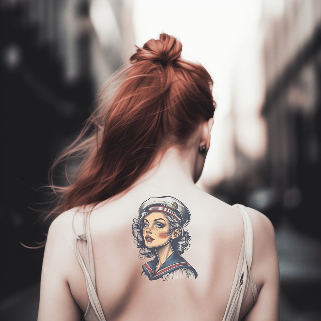 unique sailor tattoo ideas for women