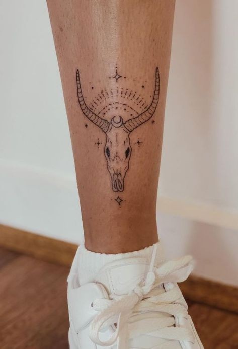 unique small skull tattoo placements