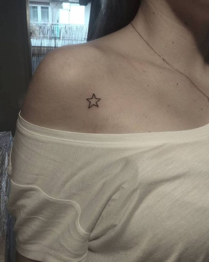 unique small star tattoo ideas