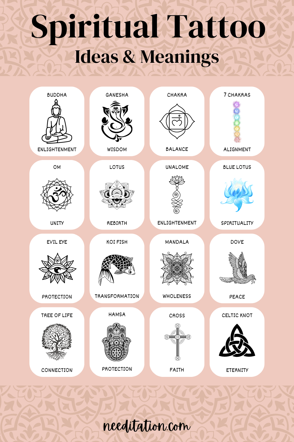 unique spiritual tattoo ideas for deep connections