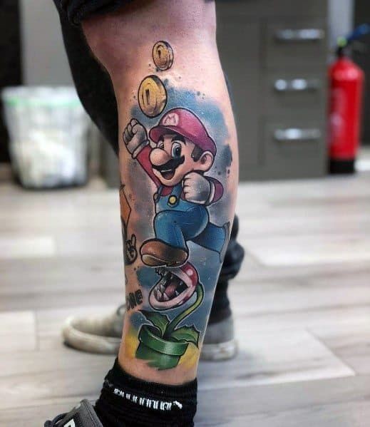 unique video game tattoo ideas