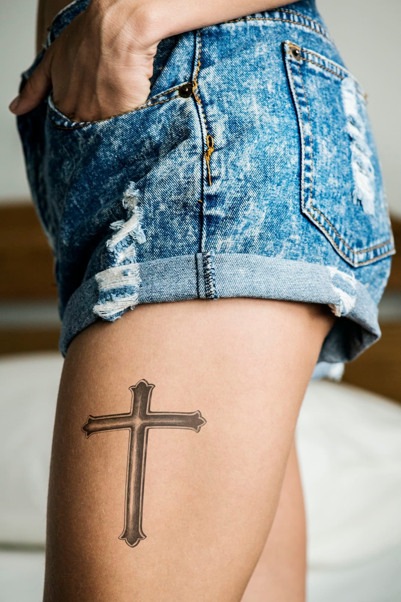 upper leg tattoo ideas 0045