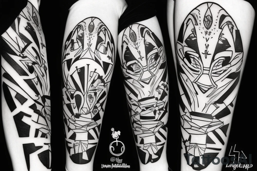 upper leg tattoo ideas 0052