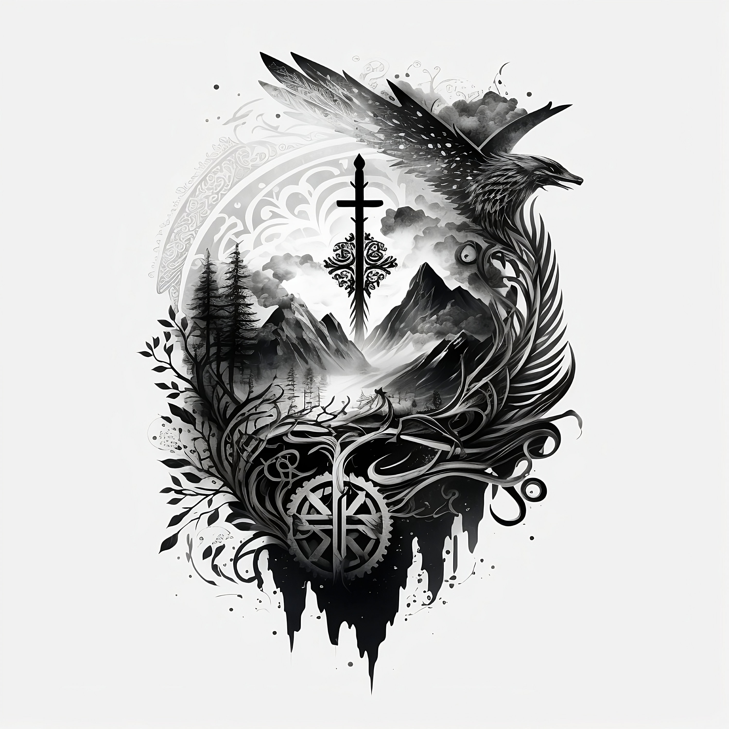 Valhalla Tattoo Ideas 0039