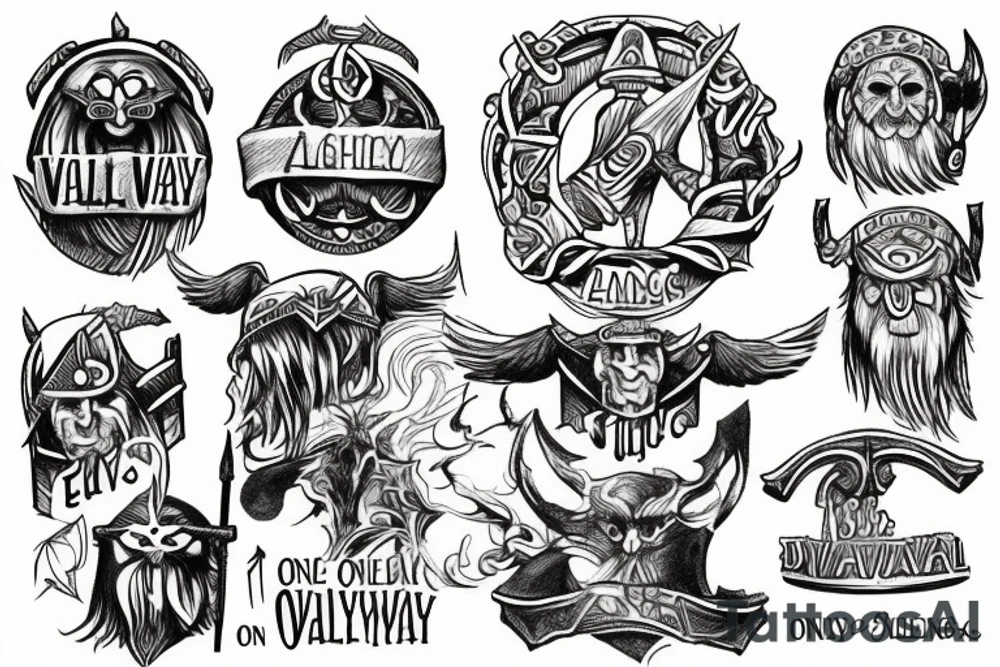 Valhalla Tattoo Ideas 0082