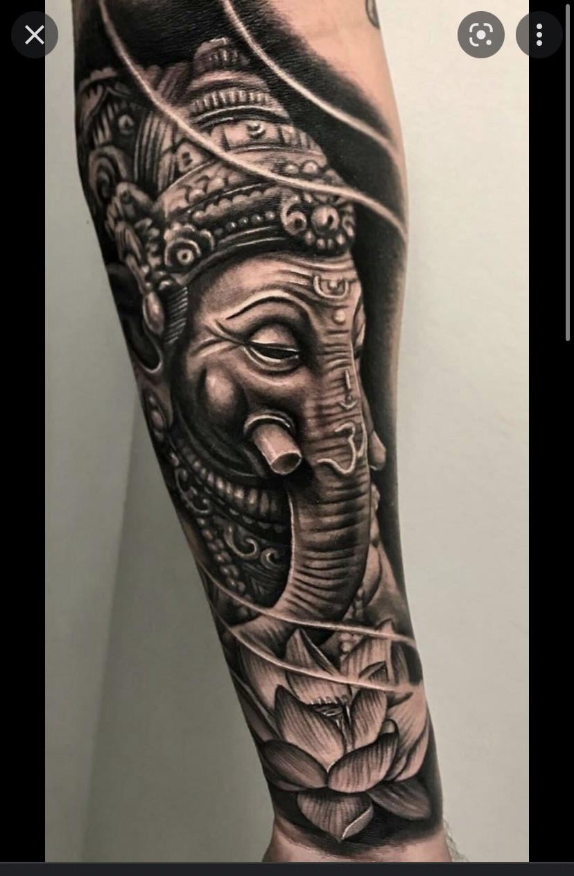 vibrant Ganesha tattoo ideas for personal expression.