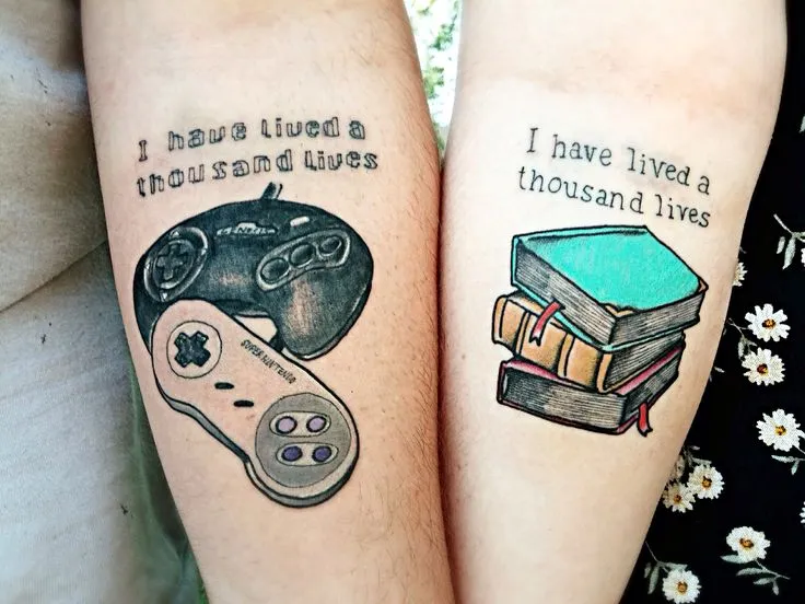 Video game character tattoo inspirations