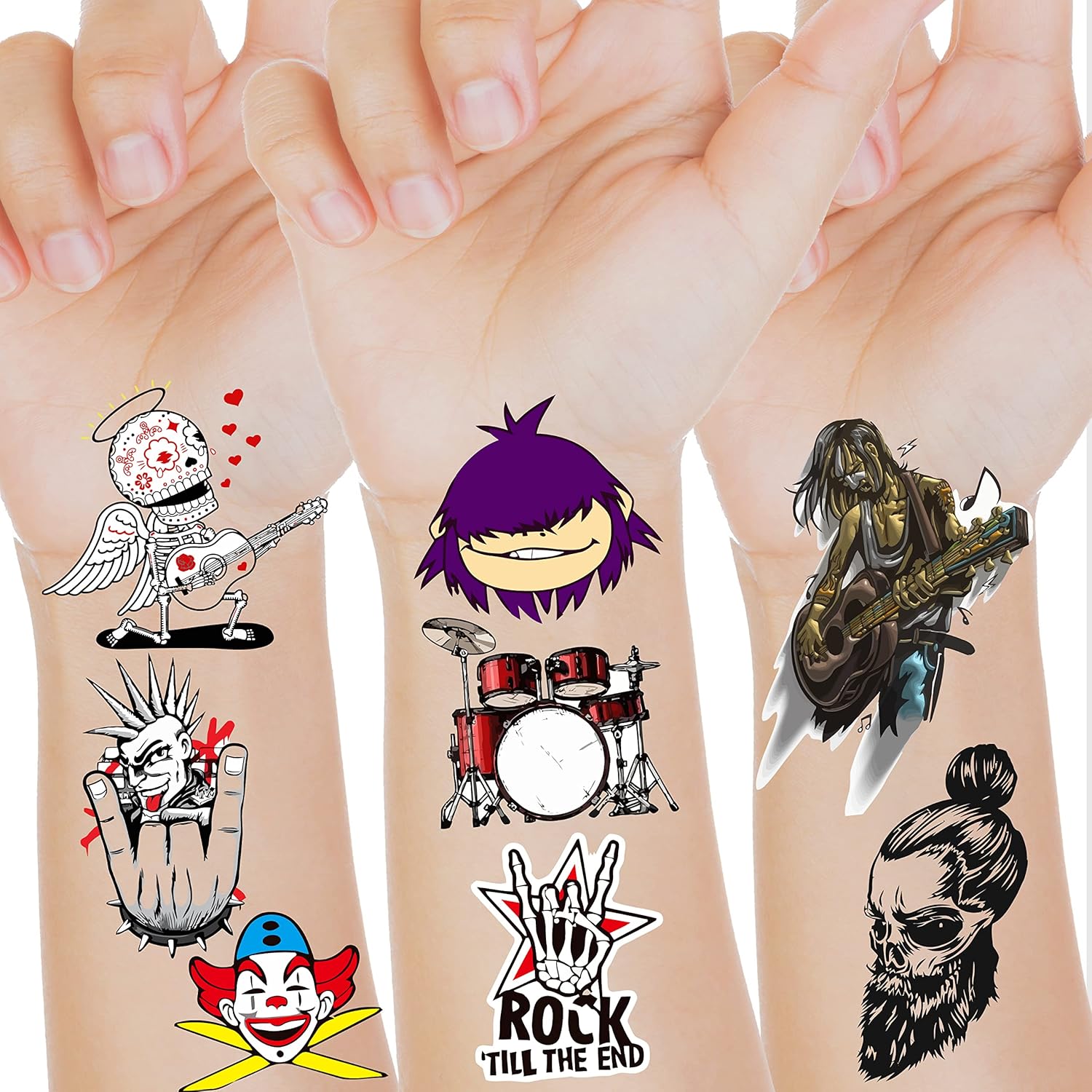 vintage rock band tattoo ideas