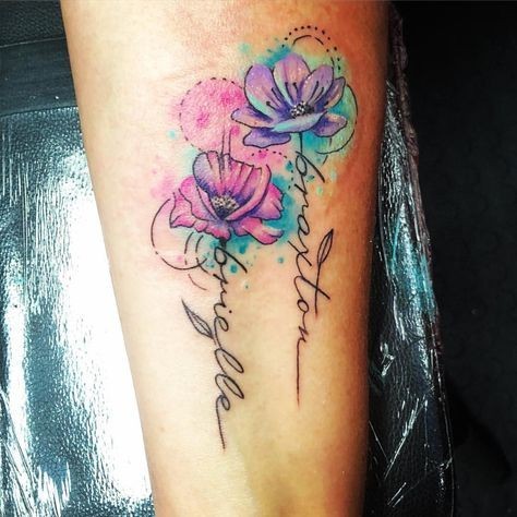 watercolor tattoo ideas 0058