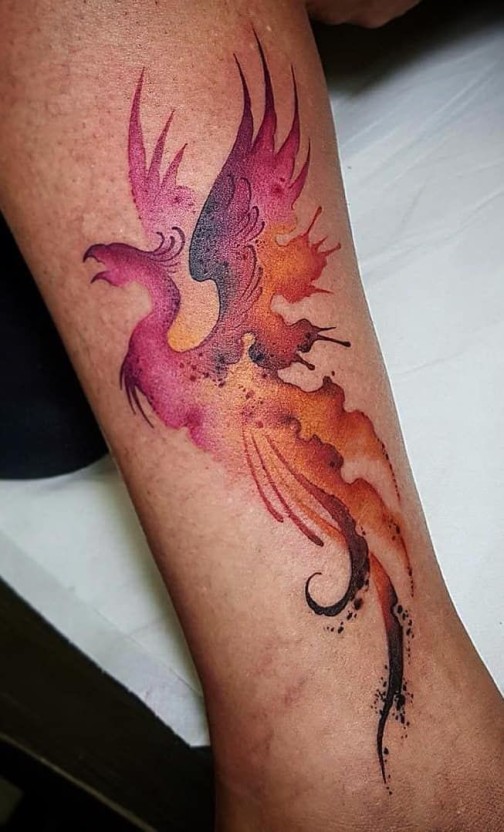 watercolor tattoo ideas 0065