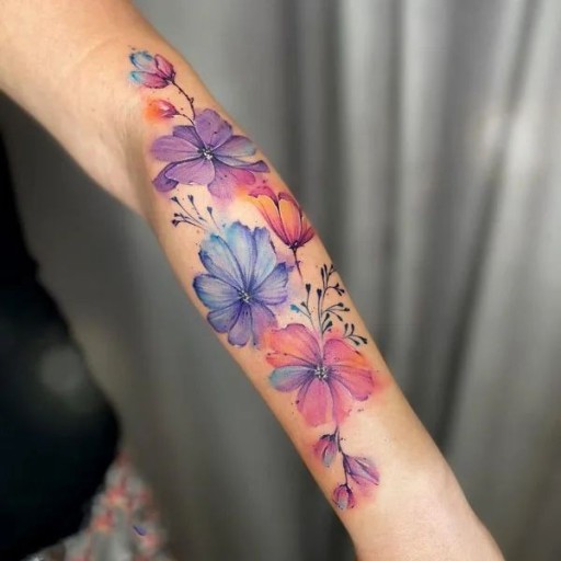 watercolor tattoo ideas 0090