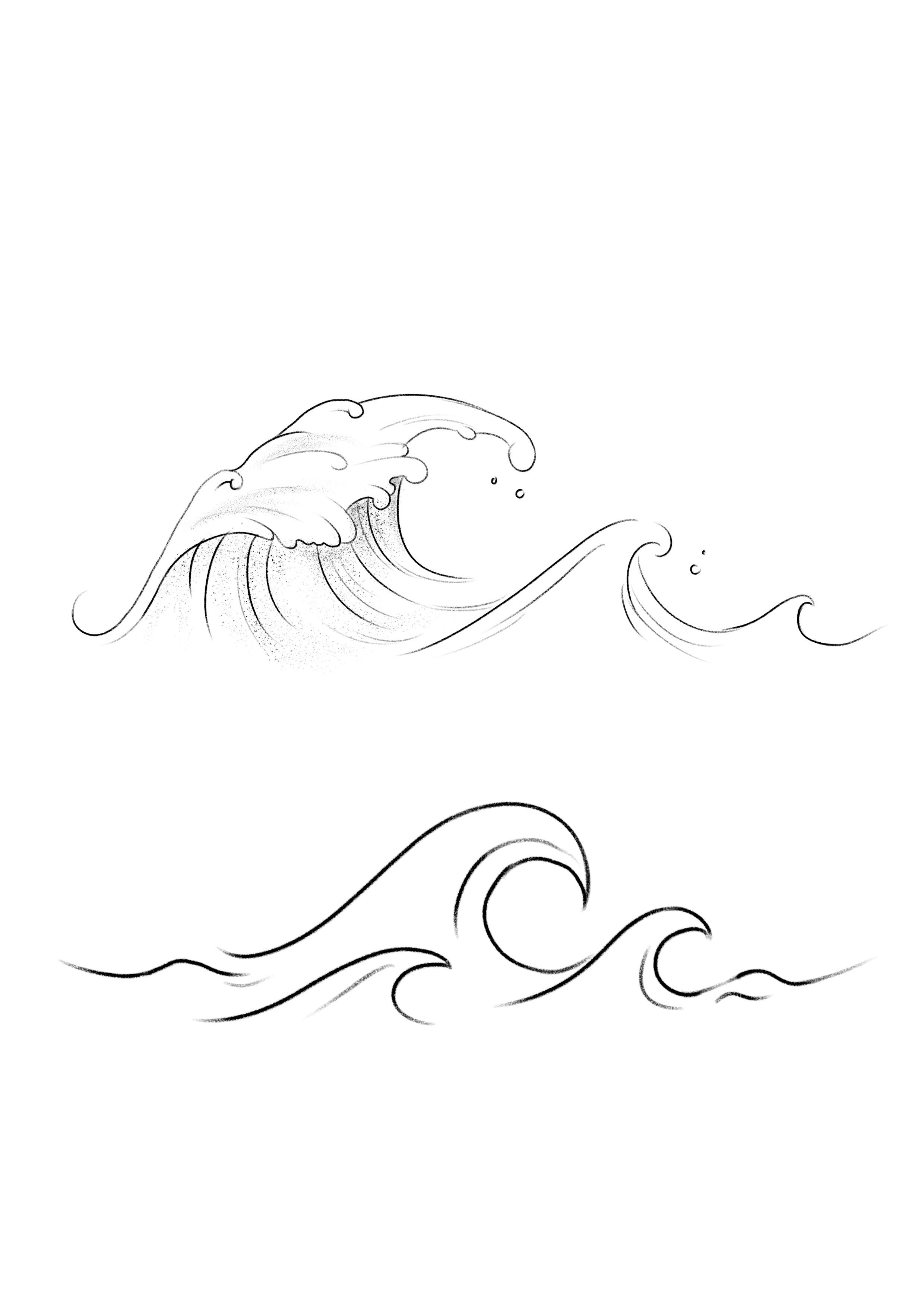 wave tattoo ideas 0010