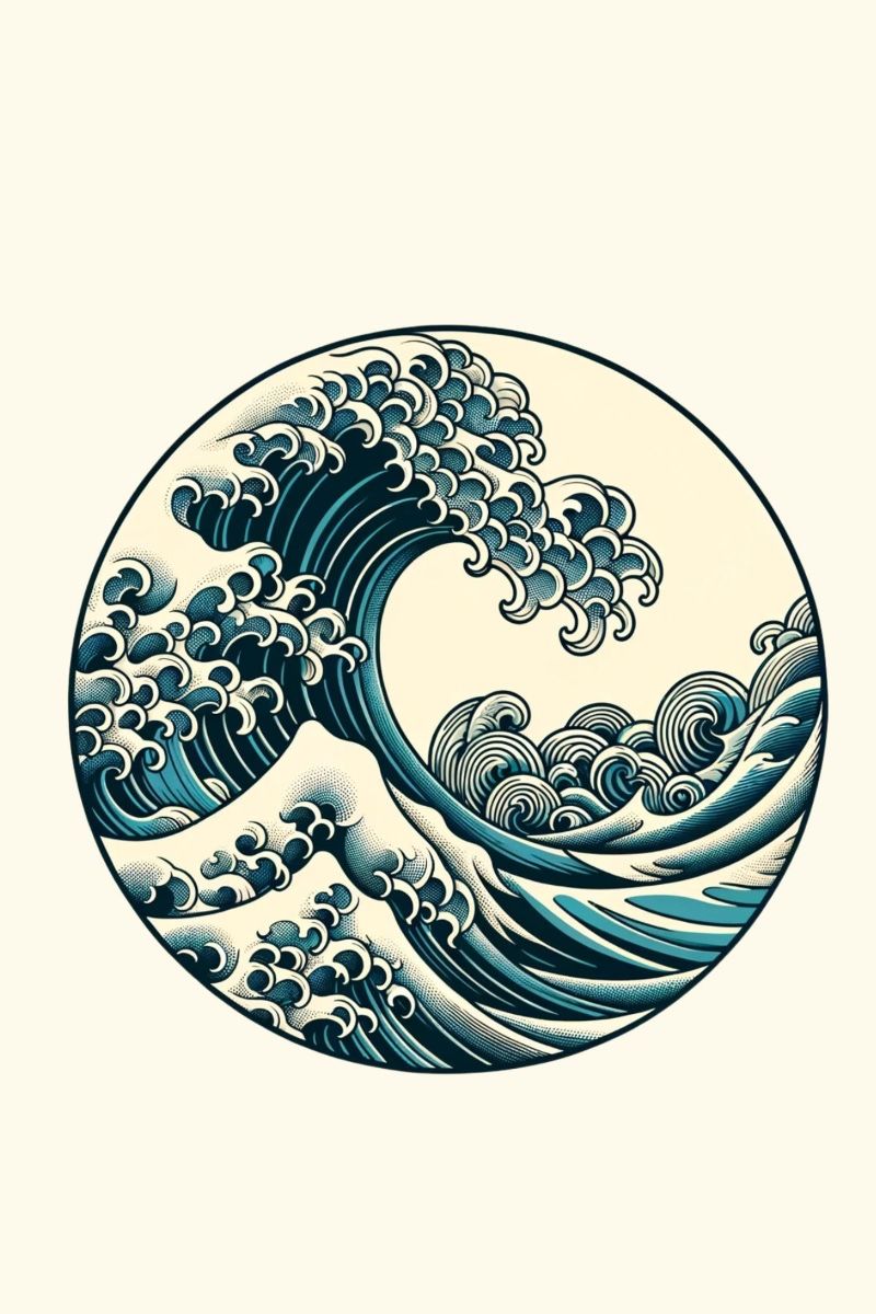 wave tattoo ideas 0023