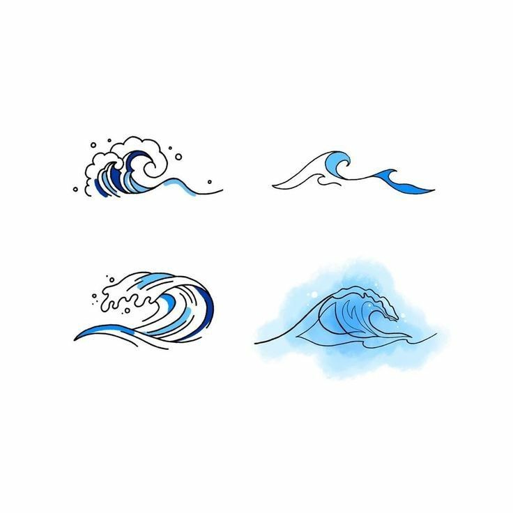 wave tattoo ideas 0034