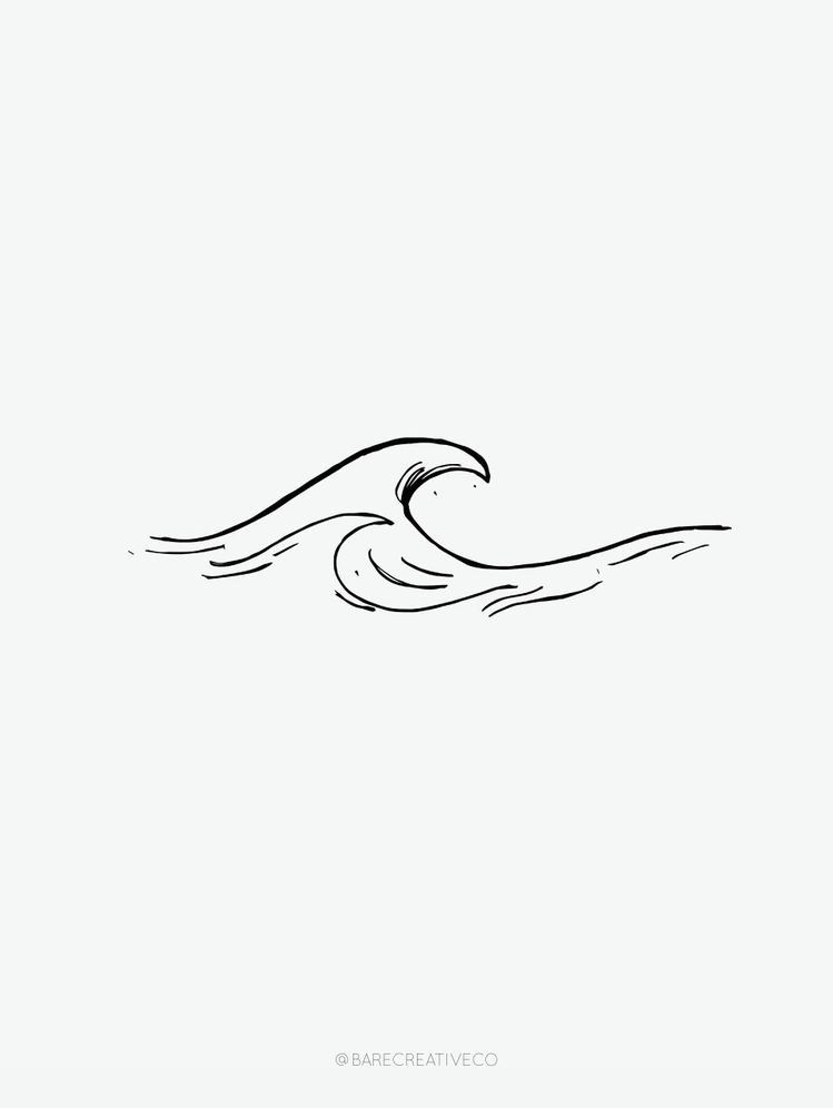 wave tattoo ideas 0050