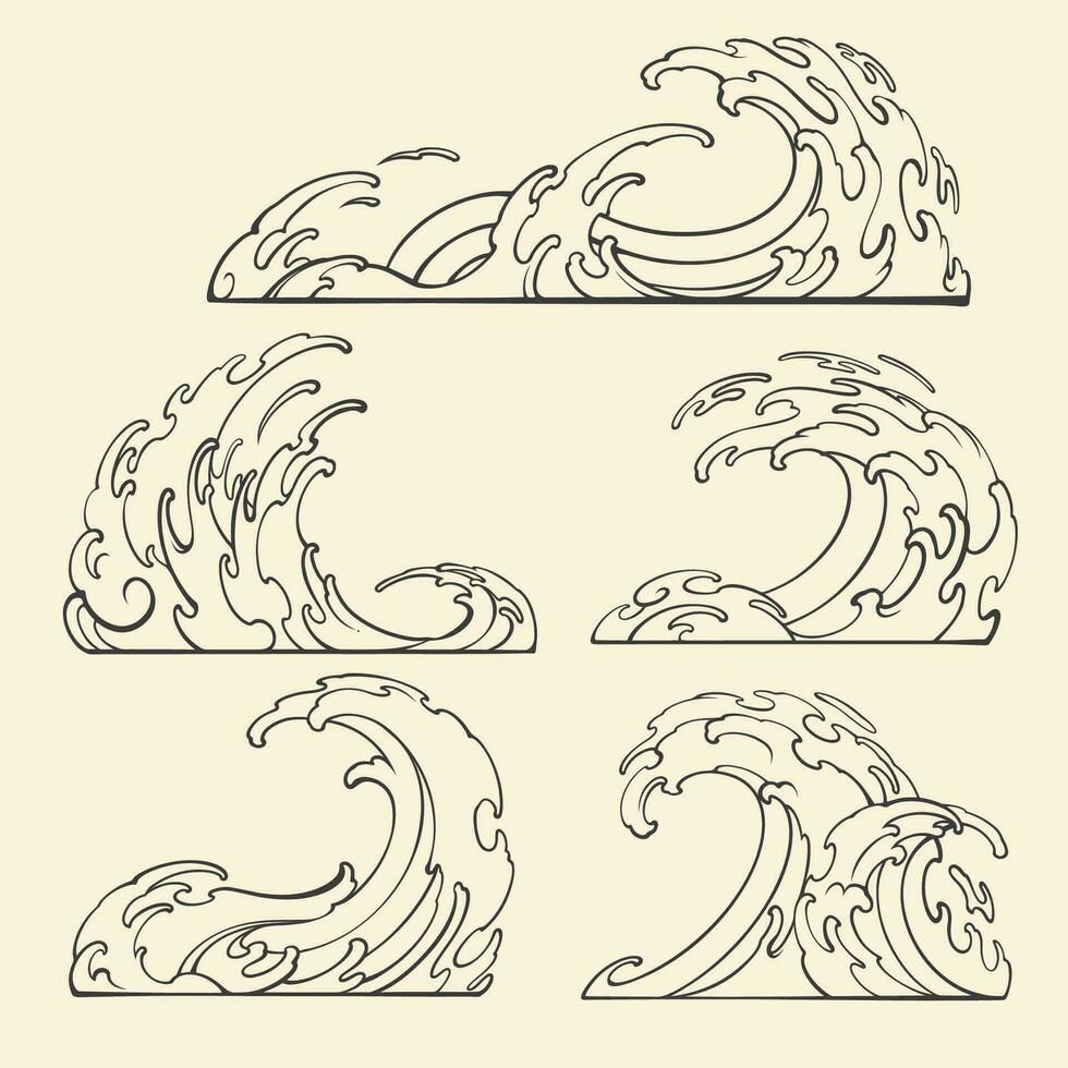 wave tattoo ideas 0068