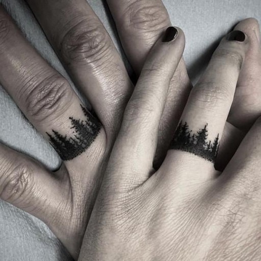 wedding ring tattoos ideas 0015