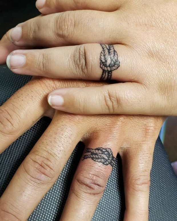 wedding ring tattoos ideas 0032