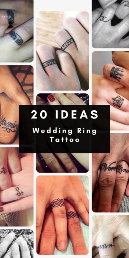 wedding ring tattoos ideas 0069