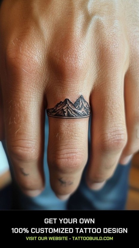 wedding ring tattoos ideas 0072