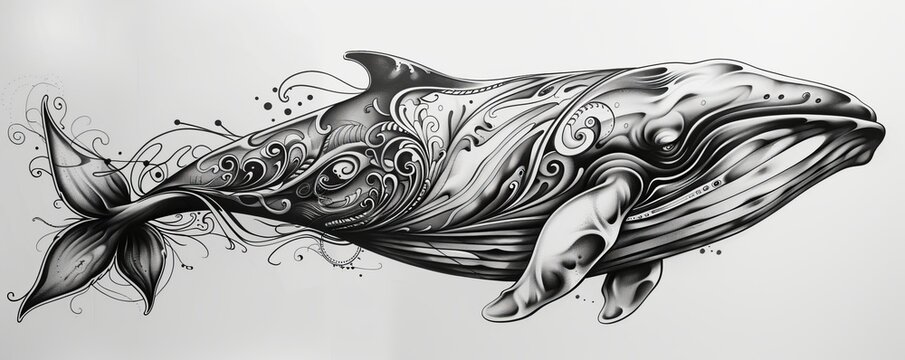 Whale Tattoo Ideas 0064