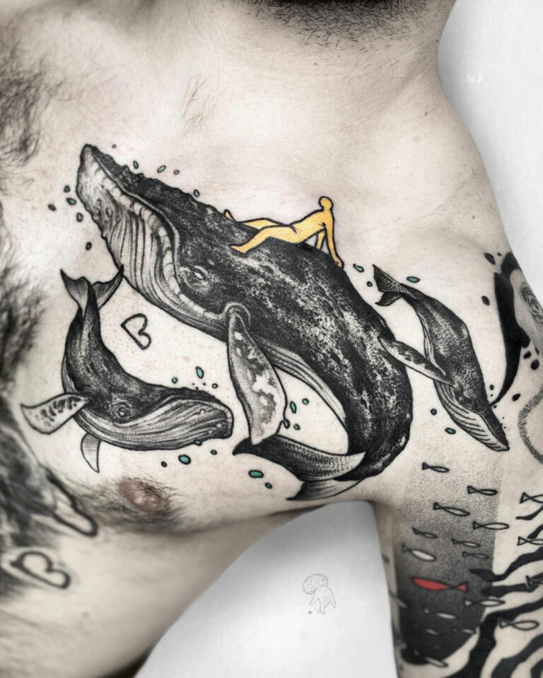 Whale Tattoo Ideas 0086