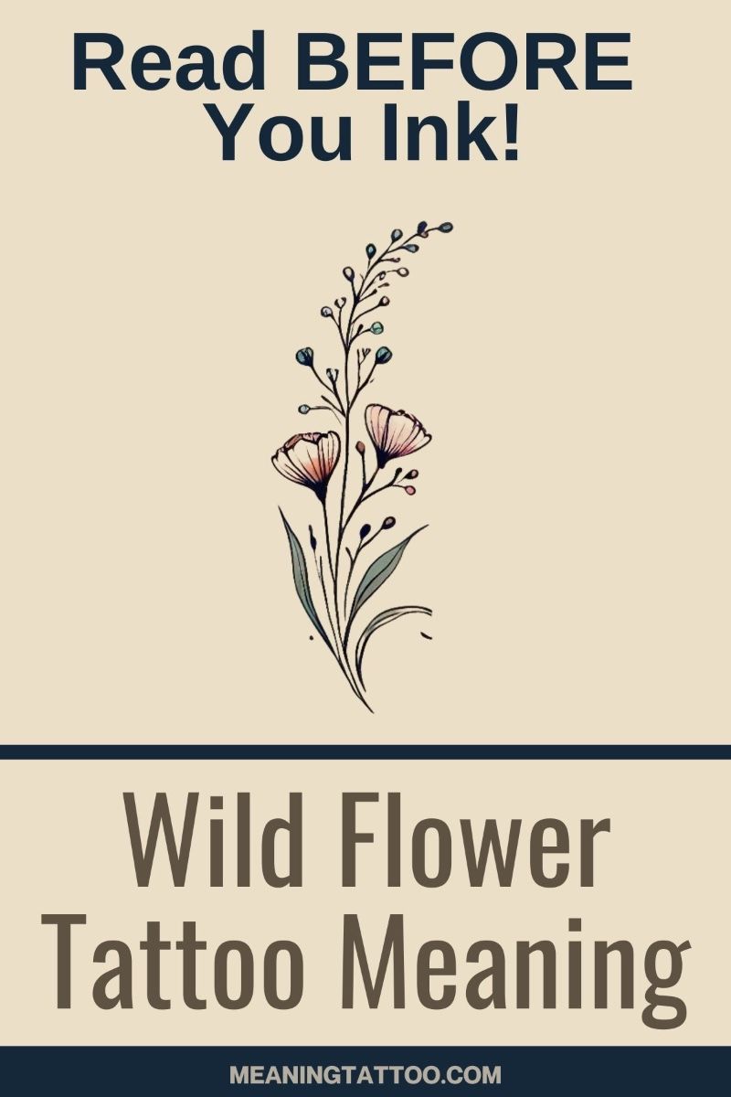 wildflower tattoo ideas 0017