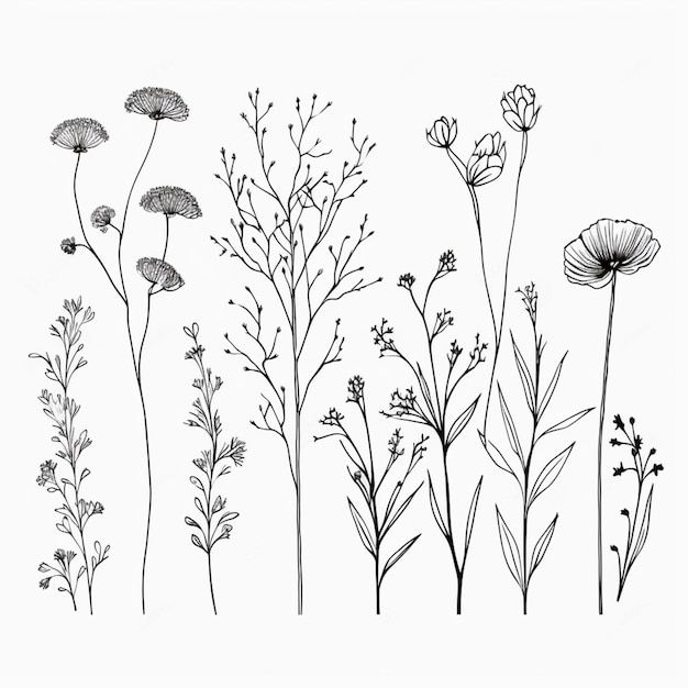 wildflower tattoo ideas 0027