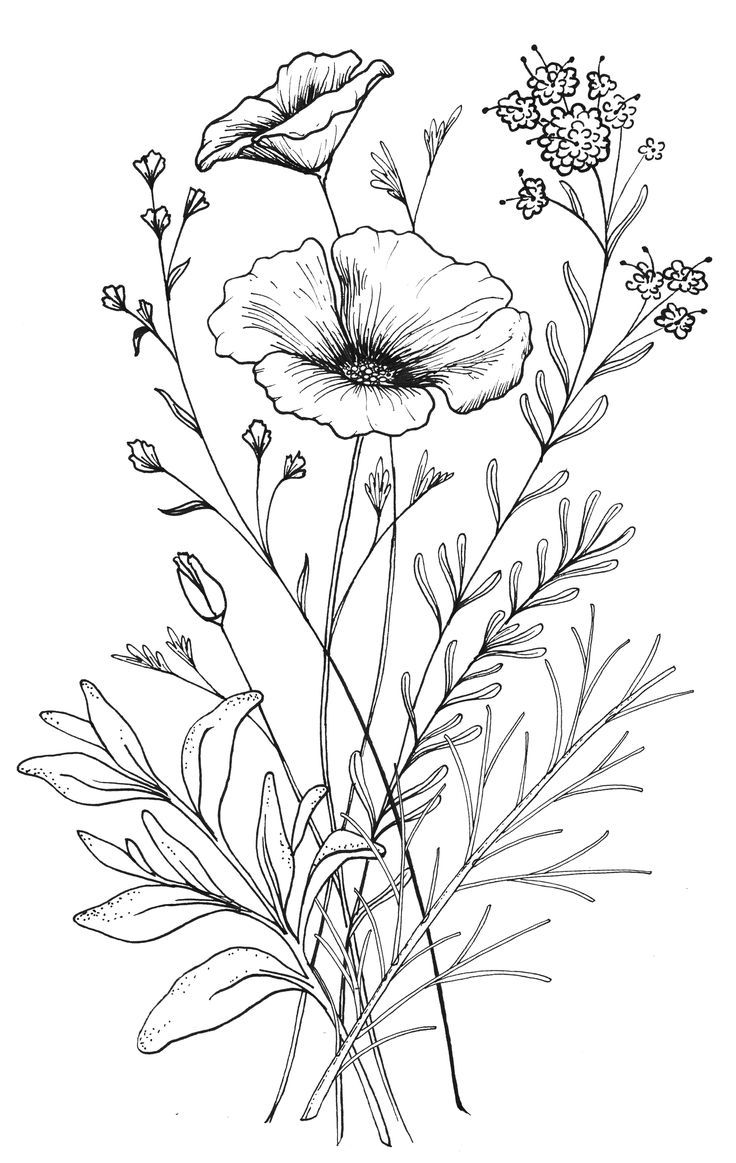 wildflower tattoo ideas 0033