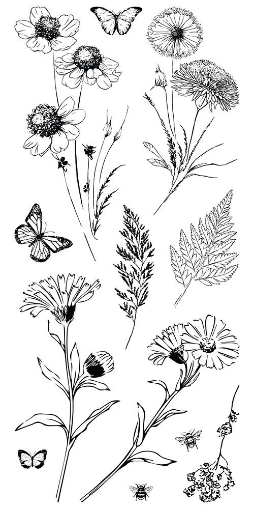 wildflower tattoo ideas 0040