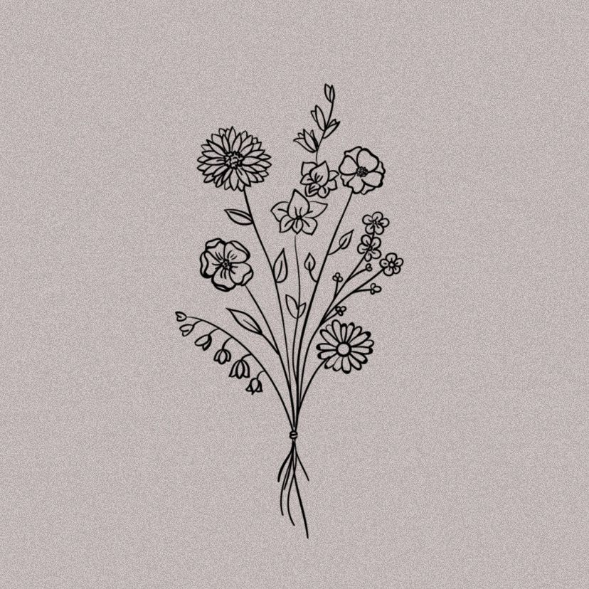 wildflower tattoo ideas 0043