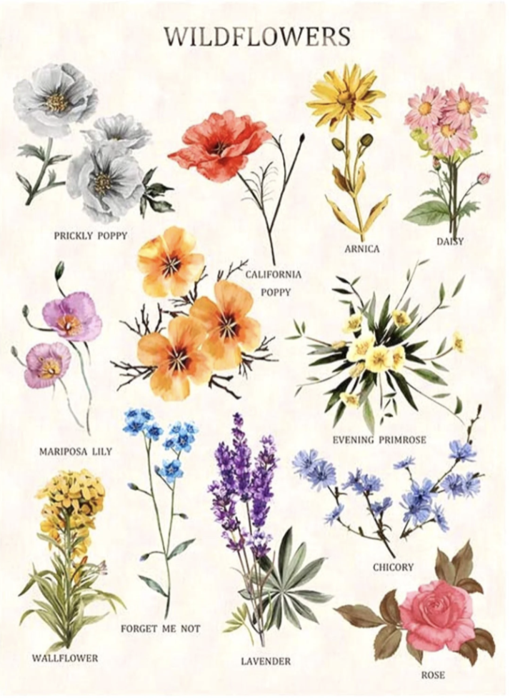 wildflower tattoo ideas 0050