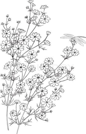 wildflower tattoo ideas 0057