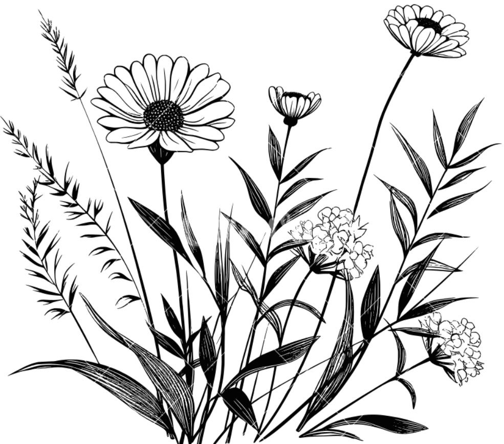 wildflower tattoo ideas 0072