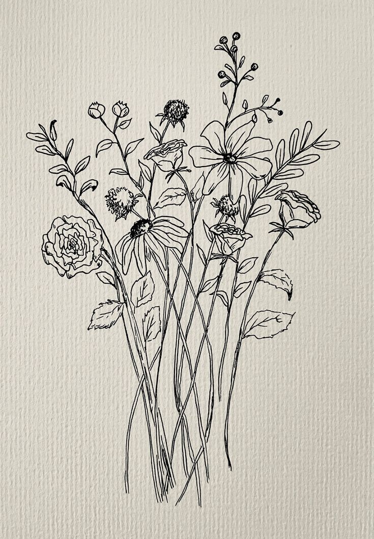 wildflower tattoo ideas 0077