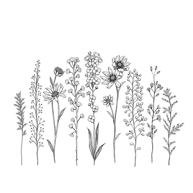 wildflower tattoo ideas 0093