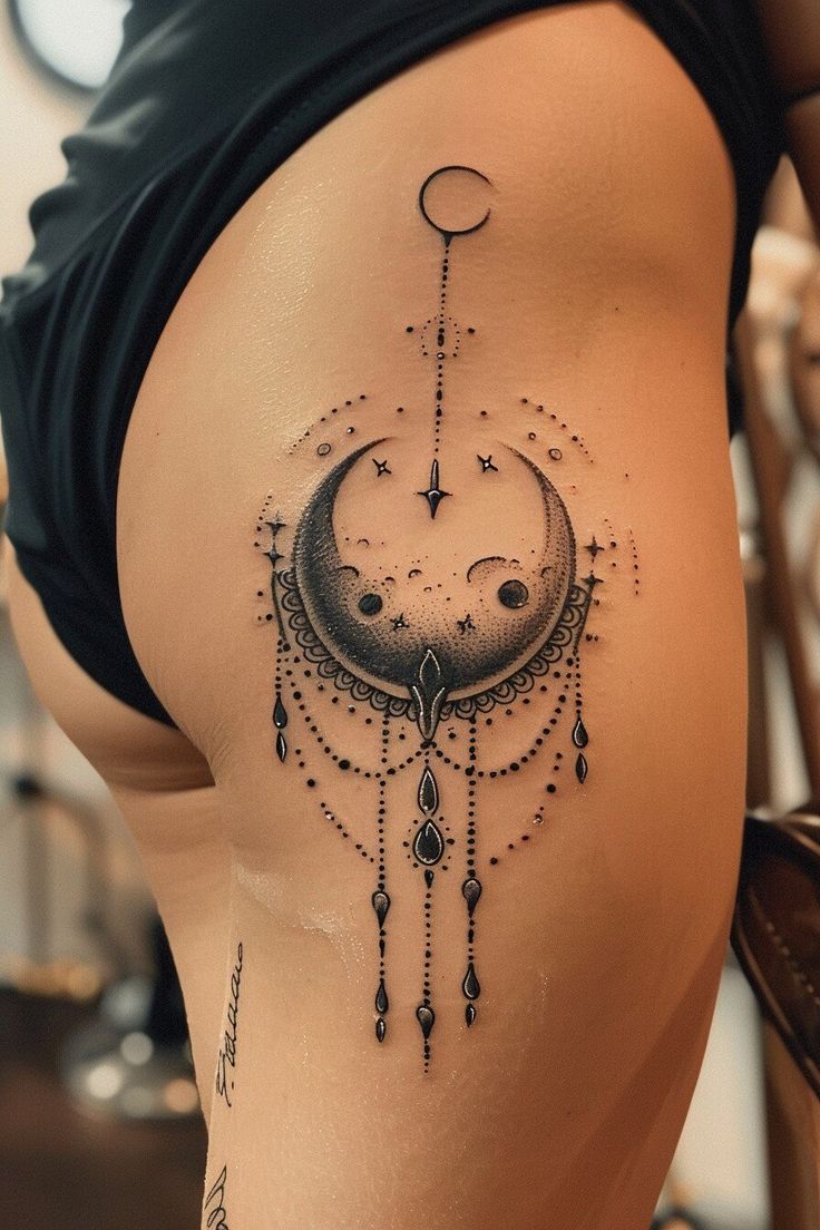 witch moon tattoo ideas 0014