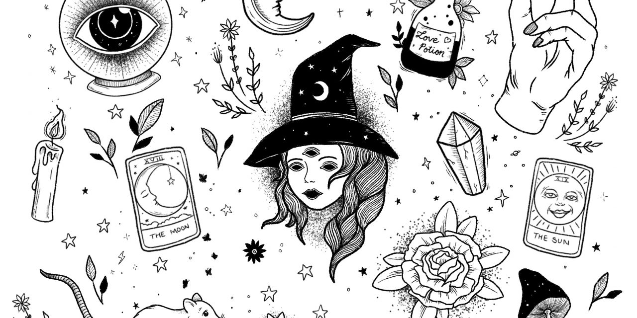 witch moon tattoo ideas 0016