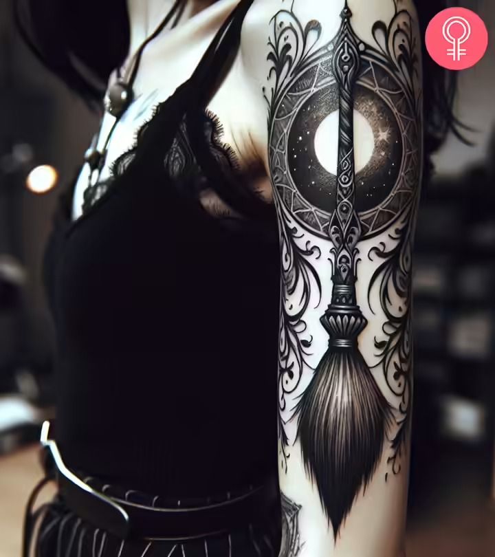 witch moon tattoo ideas 0038