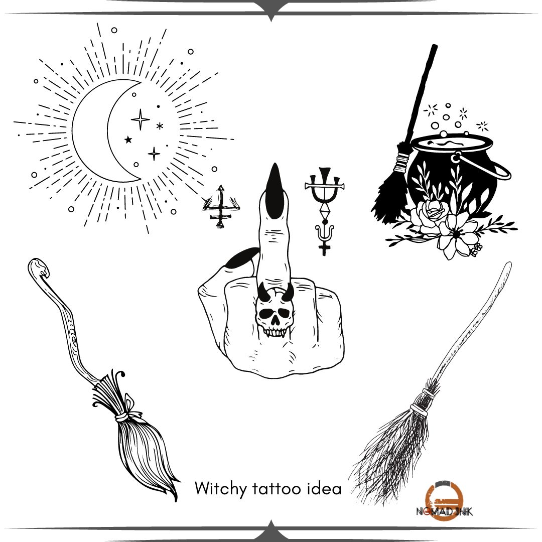 witch moon tattoo ideas 0039