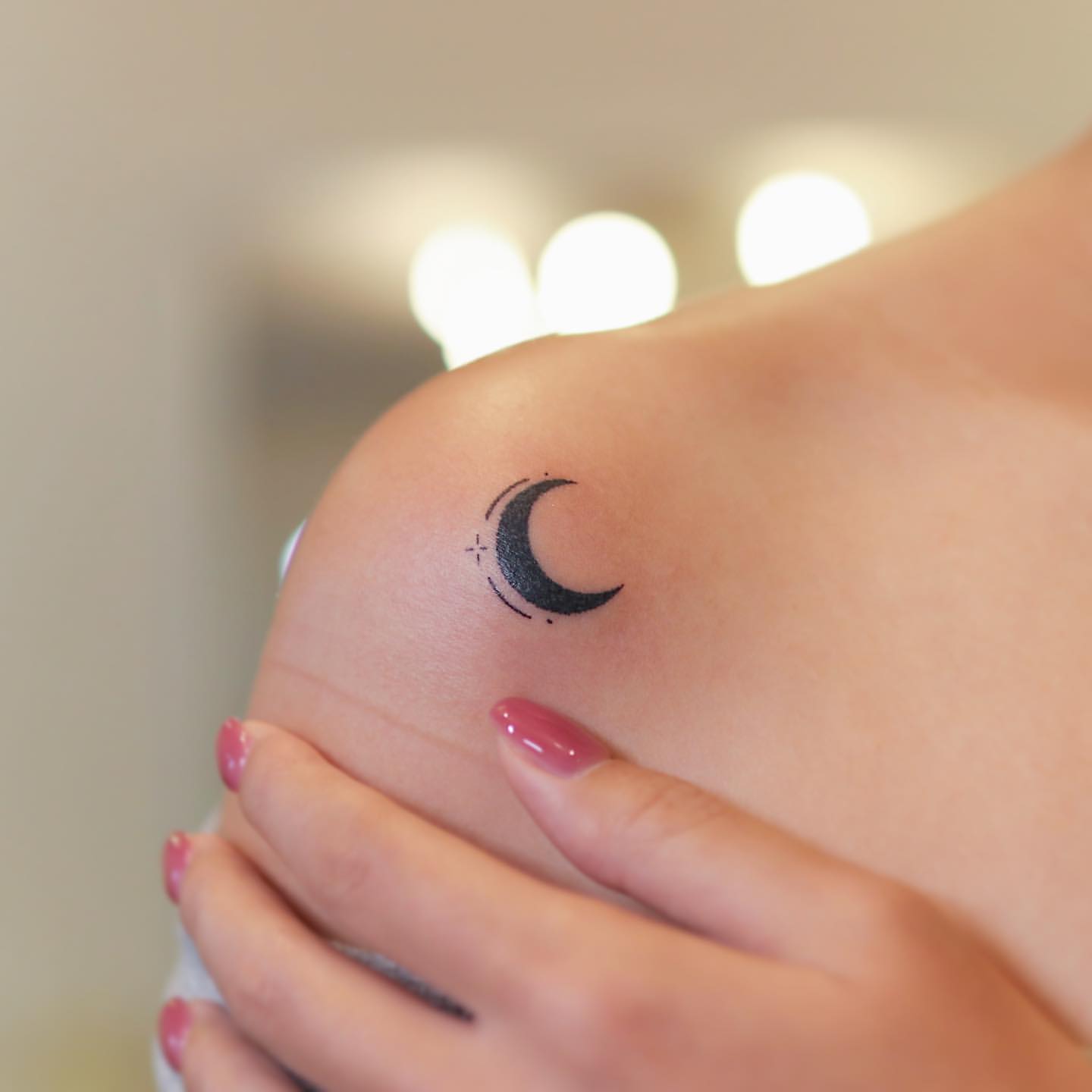 witch moon tattoo ideas 0080