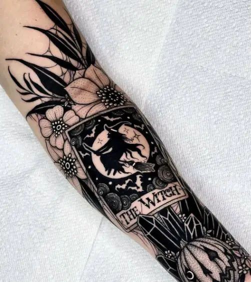 witch tattoo ideas 0011