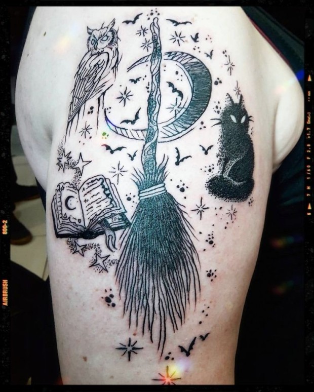 witchcraft tattoo ideas 0053