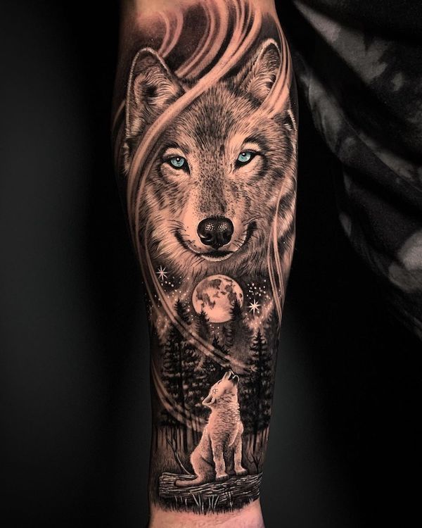 wolf tattoo ideas 0024