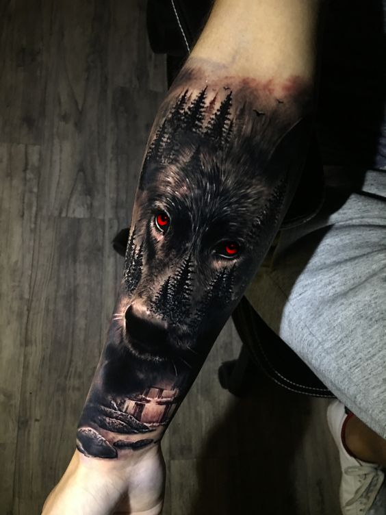 wolf tattoo ideas 0028