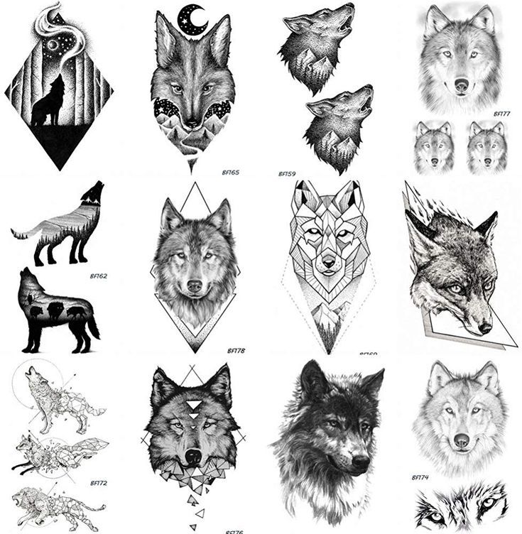 wolf tattoo ideas 0036